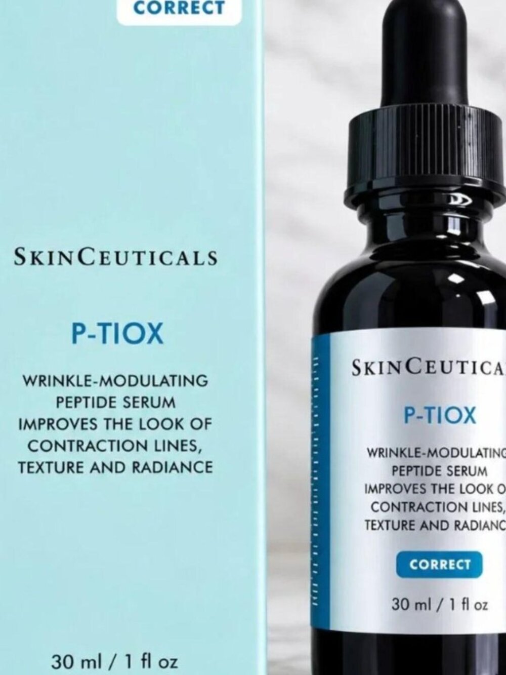 SkinCeuticals P-Tiox Peptide Serum 1oz/30ml NEW SEALED IN BOX